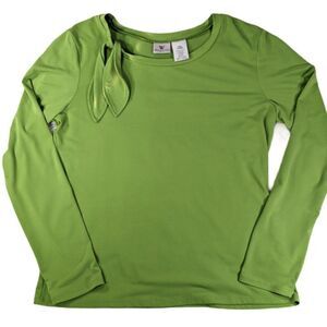 Vintage Worthington Green Blouse 